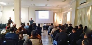 Polícia Militar ministra palestra de medidas preventivas à agentes de segurança