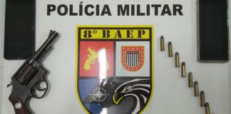REGENTE FEIJÓ: Casal é preso por porte ilegal de arma com numeração raspada