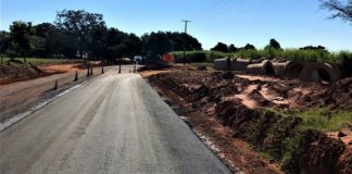 Estrada que liga Prudente a Flórida Paulista atinge 40% de execução