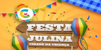 Cidade da Criança terá festa julina no dia 9 de julho com programação gratuita