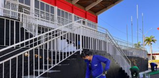 Recinto ‘Jacob Tosello’, palco da 60ª Expo Prudente, recebe revitalização da pintura