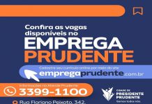 Emprega Prudente oferece 189 vagas de trabalho nesta terça-feira