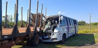 OSVALDO CRUZ: Acidente com ônibus da Saúde deixa 7 pessoas feridas em Tupã