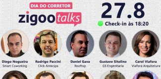 Inscrições estão abertas para o ‘ZigooTalks’ evento comemorativo do Dia do Corretor Imobiliário