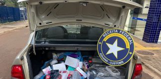 Prudentinos são detidos com R$ 80 mil em mercadorias na fronteira com o Paraguai