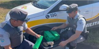 Polícia Rodoviária prende traficante com 7 Kg de entorpecentes em moto