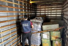 Receita Federal de Prudente apreende carregamento com 63 mil óculos contrabandeados