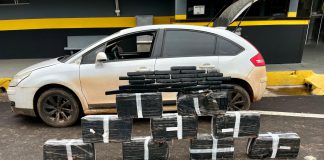 Motorista carregando 150 Kg de entorpecentes entra em motel para fugir de policiais