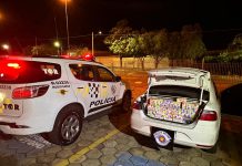 CONTRABANDO: Polícia Militar Rodoviária apreende 1.400 cigarros eletrônicos