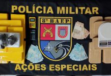 BAEP prende quatro por tráfico de drogas no Morada do Sol