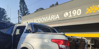 Polícia Rodoviária e Receita Federal prende caminhonete com mais de uma tonelada de maconha