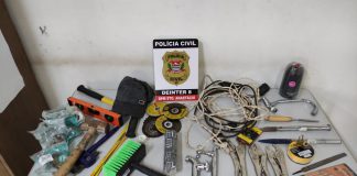 SANTO ANASTÁCIO: Polícia Civil recupera objetos furtados de estabelecimentos comerciais