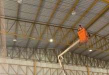 Semepp inicia troca de 61 refletores das quadras 3 e 4 do Parque de Uso Múltiplo (PUM)