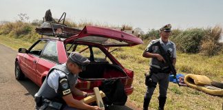 Polícia Rodoviária prende traficante foragido transportando 121 Kg de drogas
