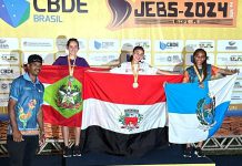 Atleta prudentina Júlia Isogai é campeã dos Jogos Brasileiros Escolares no Recife