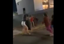 Vídeo mostra briga generalizada entre jovens em avenida em frente ao Prudenshopping