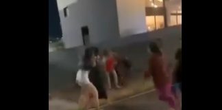 Vídeo mostra briga generalizada entre jovens em avenida em frente ao Prudenshopping