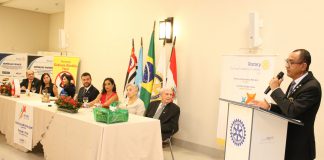 Rotary Club PP Sul celebra 59 anos com visita do governador do Distrito 4510