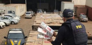 Prudentino é preso com carga de R$ 2 milhões em cigarros contrabandeados no Paraná