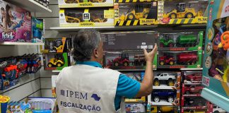 Prudente lidera casos de brinquedos sem selo inmetro em lojas