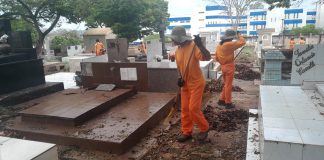 Prefeitura realiza nesta semana trabalhos de zeladoria nos cemitérios de Presidente Prudente