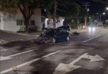 Motociclista de 37 anos morre em acidente na rotatória do Museu