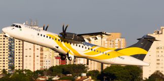 Avião da VoePass que viria para Prudente quase decola com tampa de combustível aberta