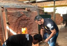 Polícia incinera 23 Kg de entorpecentes em olaria de Paulicéia