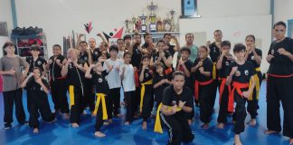 Aulas de Kung Fu são oferecidas gratuitamente pela Semepp no Parque de Uso Múltiplo
