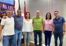 “Magic” Paula visita Semepp e Prefeitura; Atleta participa de bate-papo no Sesc