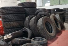 Receita Federal doa pneus para a prefeitura reforçar frota em operação