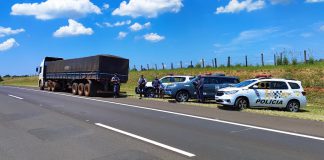 Polícia Rodoviária prende homem de 47 anos por roubo de carga e falsificação de documento
