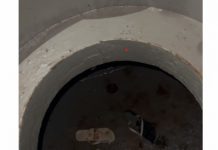 Bombeiro salva dois trabalhadores que desmaiaram dentro de tanque de combustível