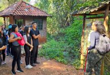 Acadêmicos de Ciências Biológicas da Unoeste realizam visita técnica no Morro do Diabo
