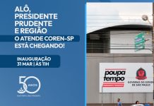 Presidente Prudente ganha posto de atendimento do Coren-SP no Poupatempo
