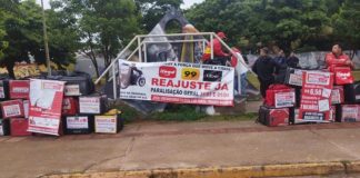 BREQUE NACIONAL: Entregadores fazem protesto por melhores tarifas de entrega em Presidente Prudente