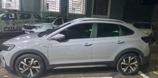 Carro com placa clonada é apreendido e motorista é preso por receptação em Presidente Prudente