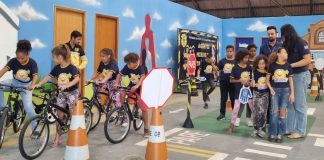 Projeto forma Agente de Trânsito Mirim nas escolas de Prudente