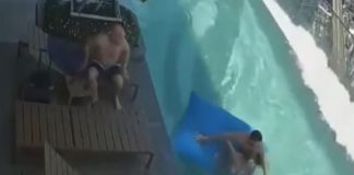 VÍDEO: Casal na piscina leva susto com terremoto na Tailândia