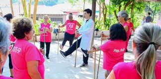 Faculdade de Fisioterapia realiza ação de saúde no bairro Brasil Novo