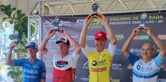 Ciclista Almir Lobo confirma favoritismo e vence prova de 105 km em Venceslau