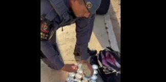 Polícia Rodoviária prende duas bolivianas com R$ 700 mil em drogas dentro de creme de leite e fundo falso em Santo Anastácio