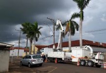 Após previsão de forte temporal no domingo Energisa coloca equipes de prontidão