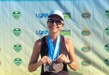 Agda Santos leva 3 ouros no Campeonato Norte/Nordeste de Atletismo Master em Natal (RN)