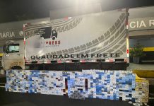 Polícia Rodoviária prende prudentino com R$ 1,6 milhão em mercadorias de contrabando
