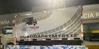 Polícia Rodoviária prende prudentino com R$ 1,6 milhão em mercadorias de contrabando