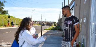 Parceria entre Unoeste e Prefeitura mapeia 380 moradores em ação no Vida Nova Prudente