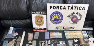 TRÁFICO: Polícia Militar faz buscas e apreensões em cinco endereços em Presidente Epitácio