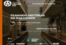 Secult oferece vagas para oficina “Filmando Histórias da sua Cidade”