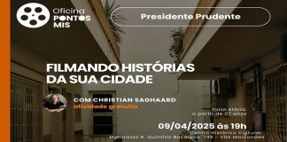 Secult oferece vagas para oficina “Filmando Histórias da sua Cidade”